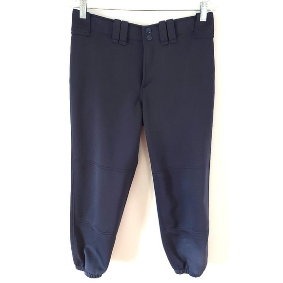 Mizuno Girls Belted Softball Pants - Picture 1 of 7